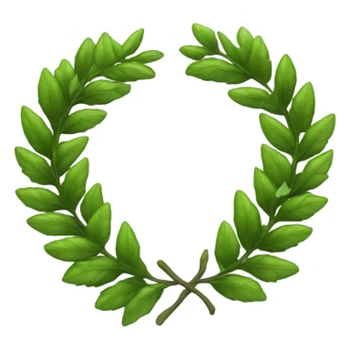 Laurel wreath  sticker