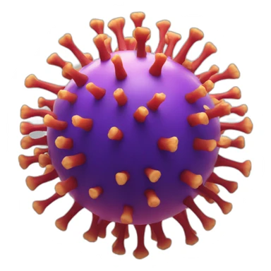 corona virus sticker