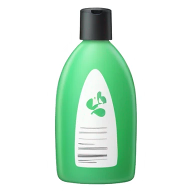 shampoo bottle sticker