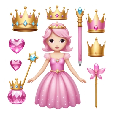pink fairy girly aestetic items sticker