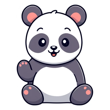 Panda Emoji sticker