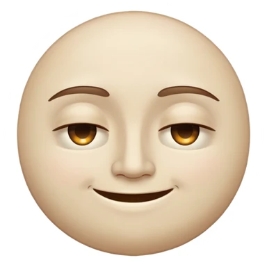A smiling face with half-closed eyes, dilated pupils, and a relaxed grin - looking very stoned and high sticker