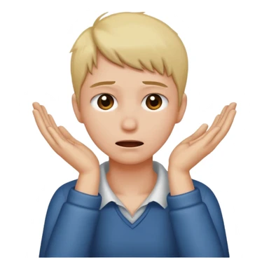 Person grabbing their neck with both hands sticker