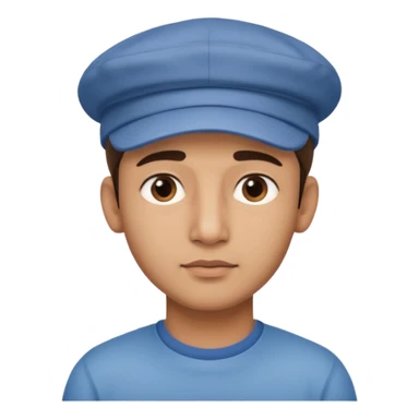  Fait un jeune indien pas trop beau avec un léger surprise un double menton et une casquette sur la tete sticker