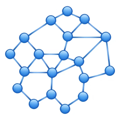 A small graph with less than 45nodes sticker