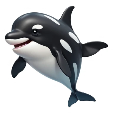 cinematic-comical-orca-portrait-emoji,-head-tilted-dramatically-with-an-exaggeratedly-shocked-expression,-featuring-a-sleek-black-and-white-body-with-wide,-comically-expressive-eyes-full-of-playful-disbelief-and-animated-flippers,-simple sticker