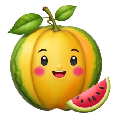 llaverito aesthetic de frutas sticker