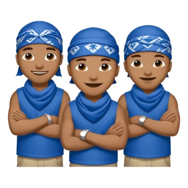 gangster crips sticker