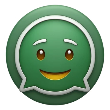 Emoji del logo de WhatsApp sticker
