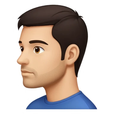 padre de perfil sticker