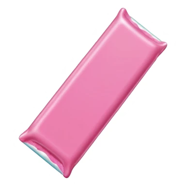 Pink stick of gum sticker