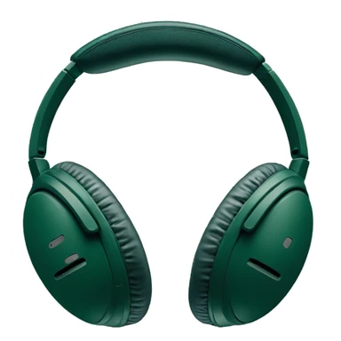 dark green Bose quiet comfort headphones sticker
