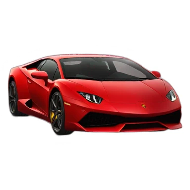 Lamborghini advent rouge  sticker