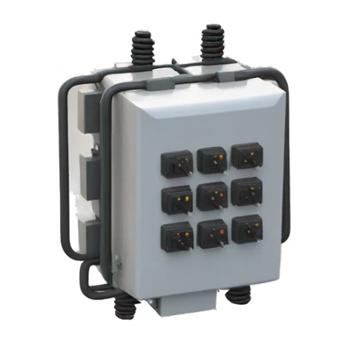 three-phase electrical pad mounted transformer sticker