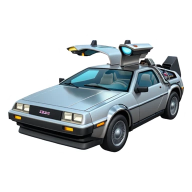 Back to the future sticker
