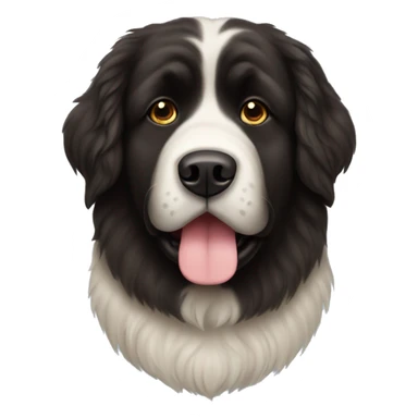 Newfoundland dog sticker