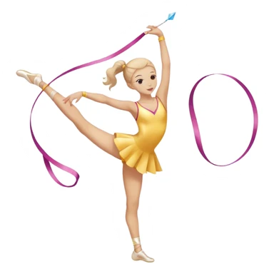 rhythmic gymnastics sticker