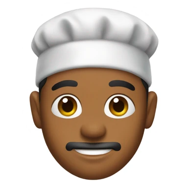 brown sushi master with bandana sticker