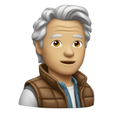 back to the future sticker