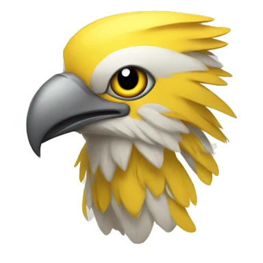 yellow thunderbird sticker