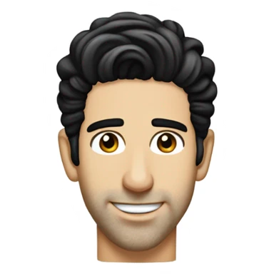 David Schwimmer younger with no facial hair sticker