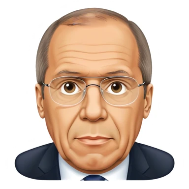 Sergey Lavrov
Minister of Foreign Affairs of the Russian Federation photorealistic sticker