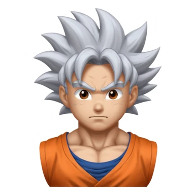 Goku ultra instinct  sticker