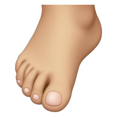 foot missing a toe sticker
