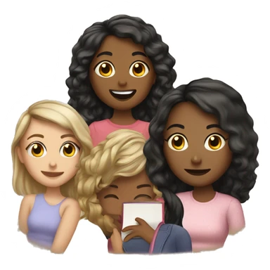 Book club girlies  sticker