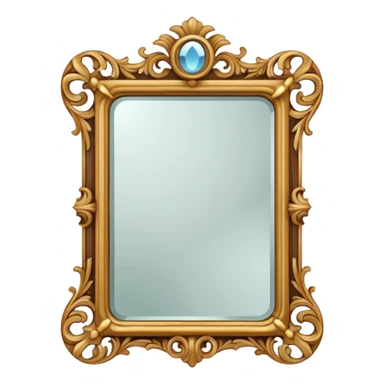 Good ventage mirror  sticker