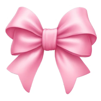 Cute baby pink bow  sticker