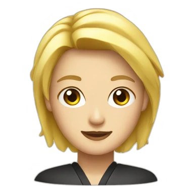 blonde sushi master sticker