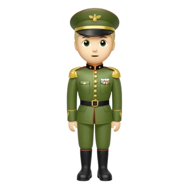Little Green toy solider sticker