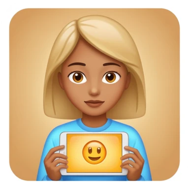 create a person which feel safe to using internet.-match-the-same-shape,-color,-and-glow-effect,-ensuring-it-is-smooth-and-shiny.  sticker