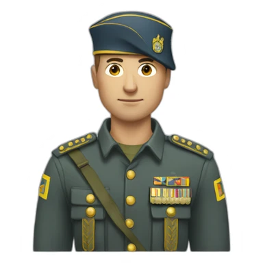 ukranian soldier sticker