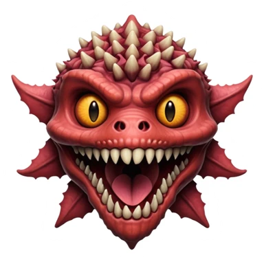 stranger things demogorgan sticker