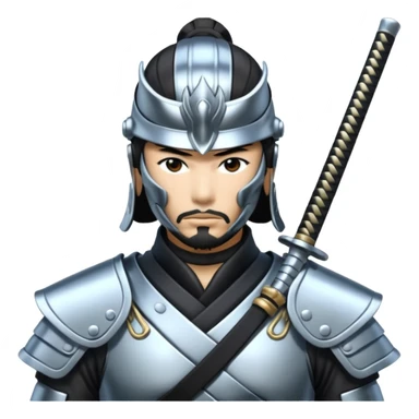 sorayama samurai sticker