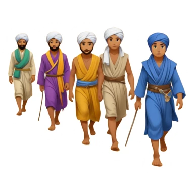 Desert Nomad Travelers sticker