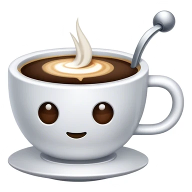 a starship with a coffee in sticker