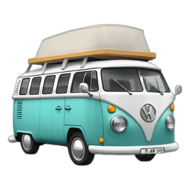 Vw campervan sticker