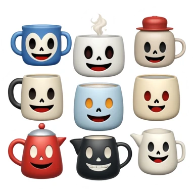 All Cuphead characters and a mega all bosses and all mega casino bosses and Cuphead ghost and Mugman tells elder kettle but elder kettle was dead and Mugman sticker