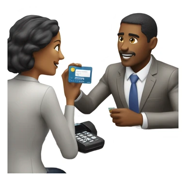  In order for a business to accept credit and debit cards, they have to get a merchant account with the processor.  sticker