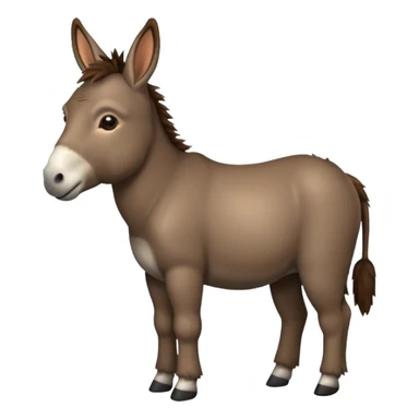 Donkey sticker