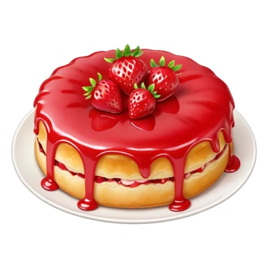 Strawberry Glaze Pastries
 sticker
