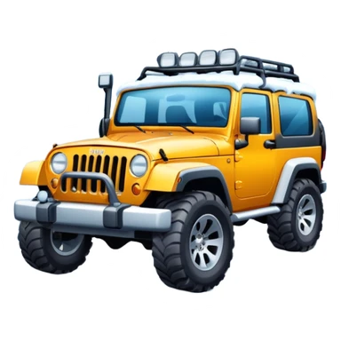Jeep ascending Mt. Everest  sticker