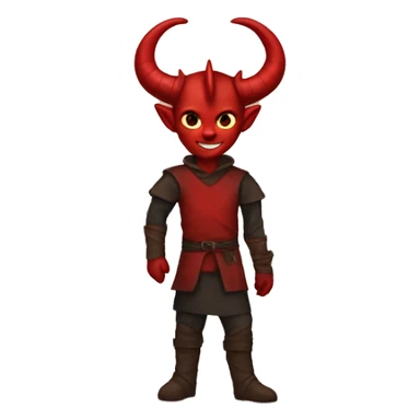 A red 'x' with tiefling behind it sticker