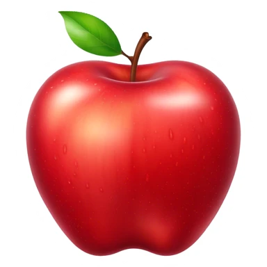 Cinematic crisp, shiny red apples, glistening under soft natural light, perfectly round with tiny water droplets, warm rich hues, highly detailed and fresh. sticker