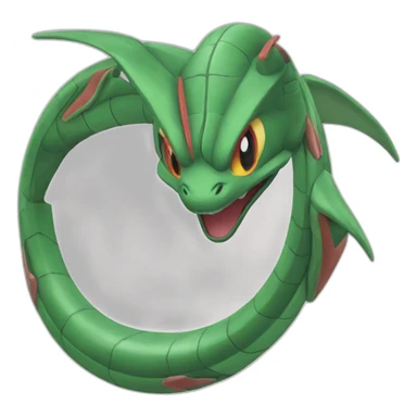 a rayquaza pokemon sticker