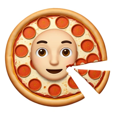 italian emoji person with pizza sticker