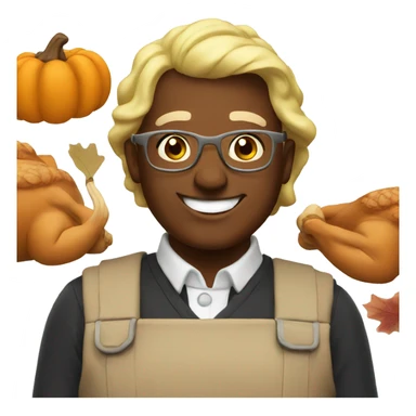 happy thanksgiving  sticker